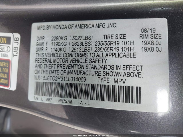 Acura RDX Standard