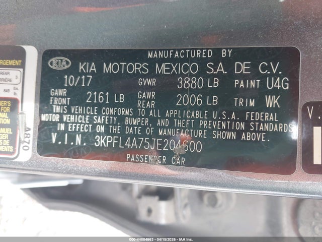 Kia Forte S