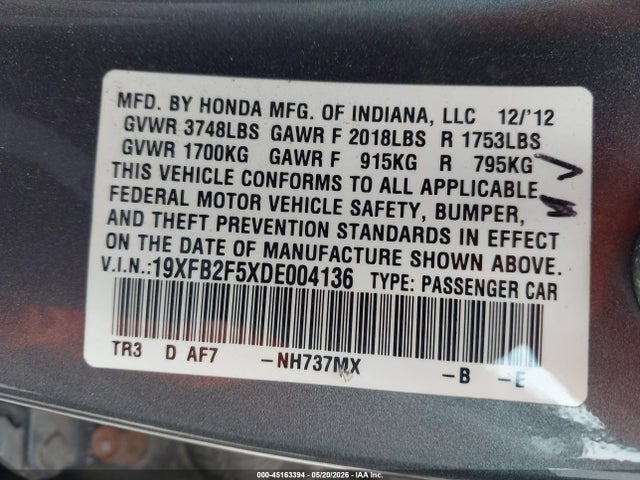 Honda Civic Lx