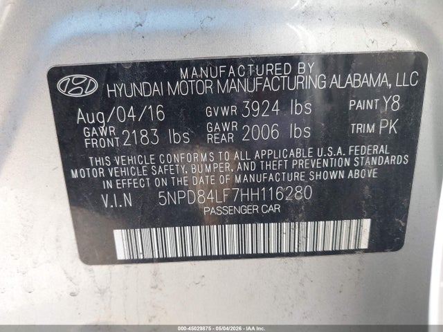Hyundai ELANTRA Se