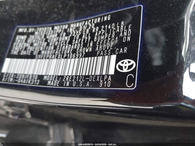 Toyota Corolla Le