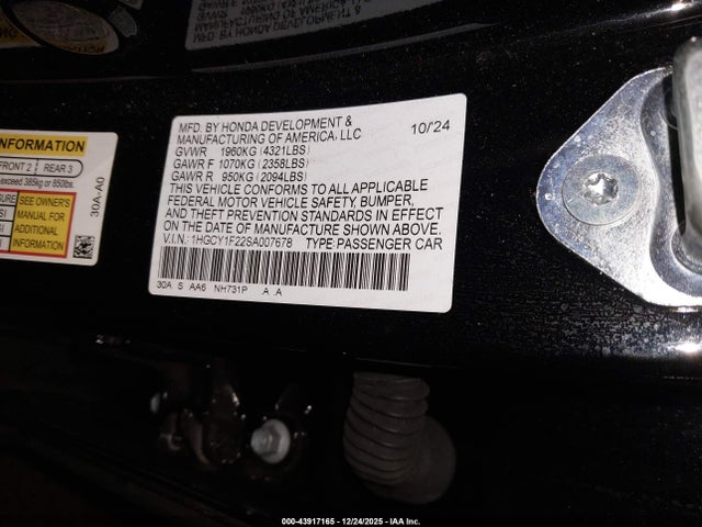 Honda Accord Lx