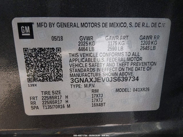 Chevrolet Equinox Lt