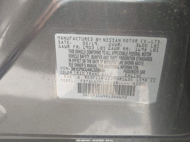 Nissan Kicks Sr