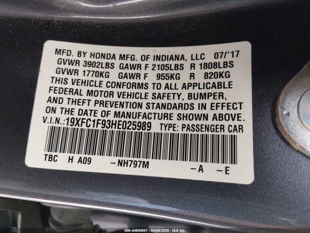Honda Civic Touring