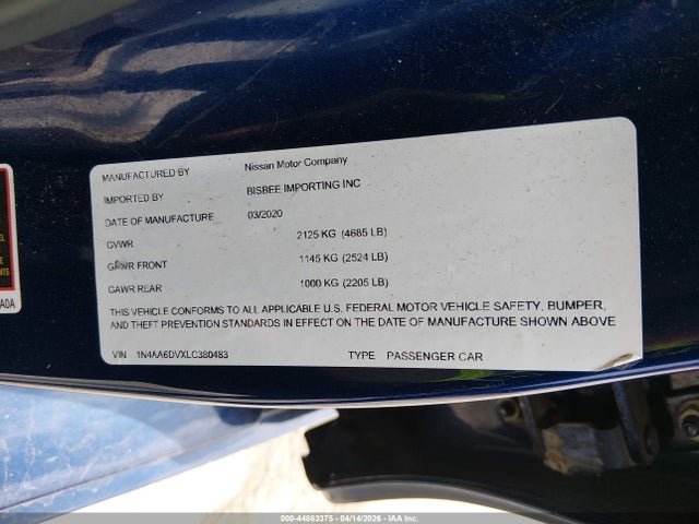 Nissan Maxima Sl Xtronic Cvt