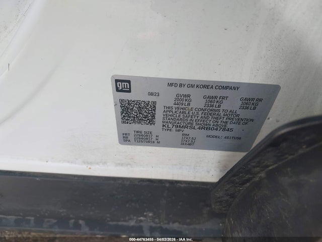 Chevrolet Trailblazer Awd Lt