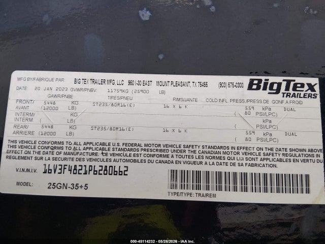 Big Tex Trailer Co Inc Other