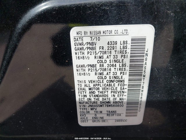 Nissan Rogue S