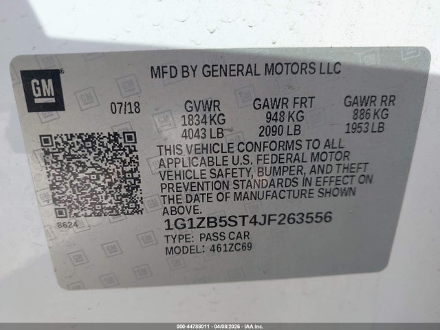 Chevrolet Malibu 1ls