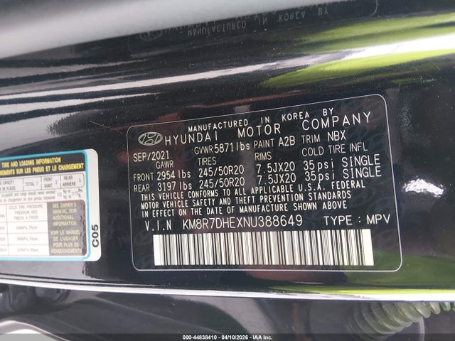 Hyundai PALISADE Calligraphy