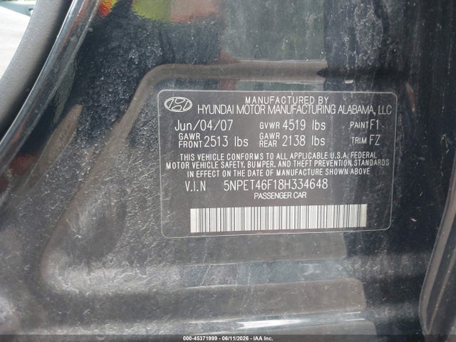 Hyundai SONATA Gls V6