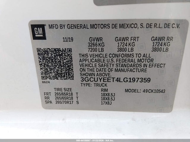 Chevrolet Silverado 1500 4wd  Short Bed Rst
