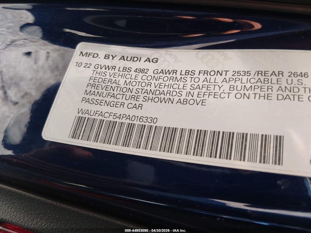 Audi A5 Premium Plus 45 Tfsi S Line Quattro S Tronic