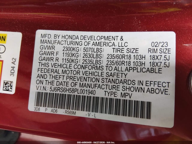 Honda CR-V Hybrid Sport