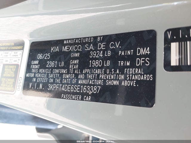 Kia K4 Lxs