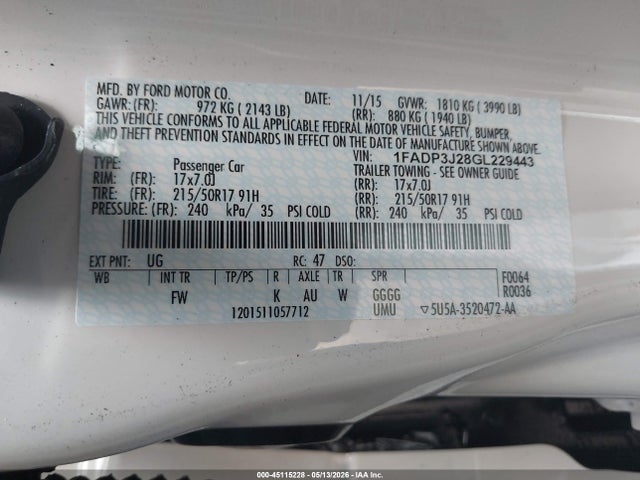 Ford Focus Titanium
