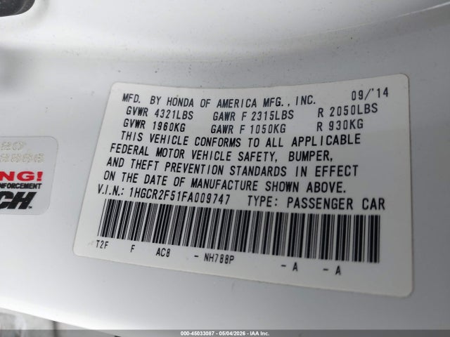 Honda Accord Sport