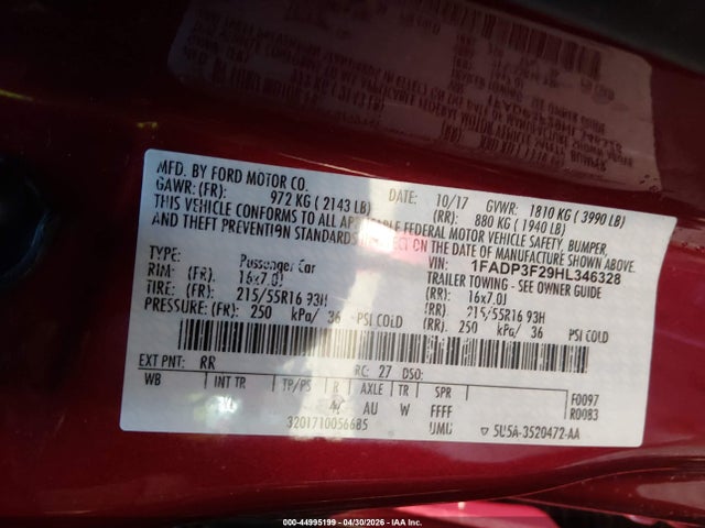 Ford Focus Se