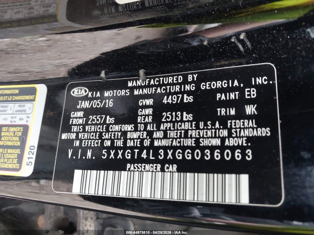 Kia Optima Lx