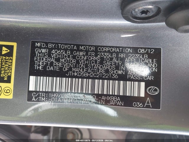 Lexus Ct Premium