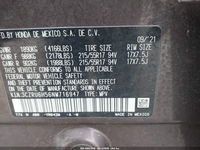 Honda HR-V Awd Ex