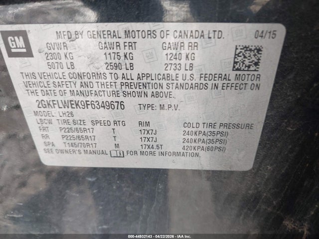 GMC Terrain Sle-2
