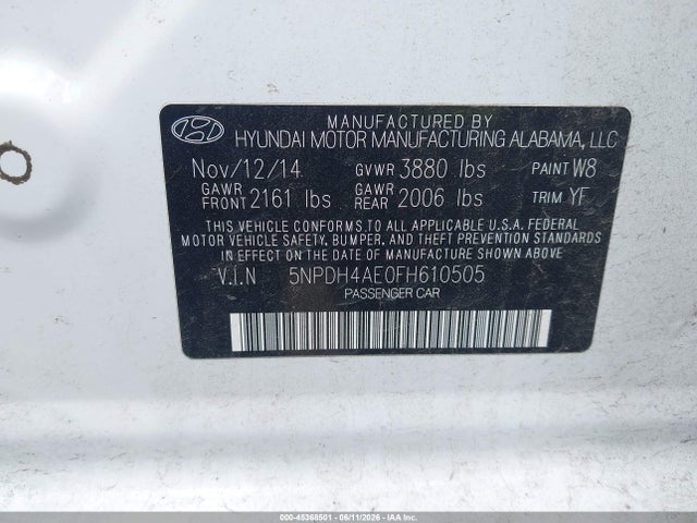 Hyundai ELANTRA Limited