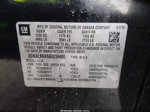 Chevrolet Equinox Ls