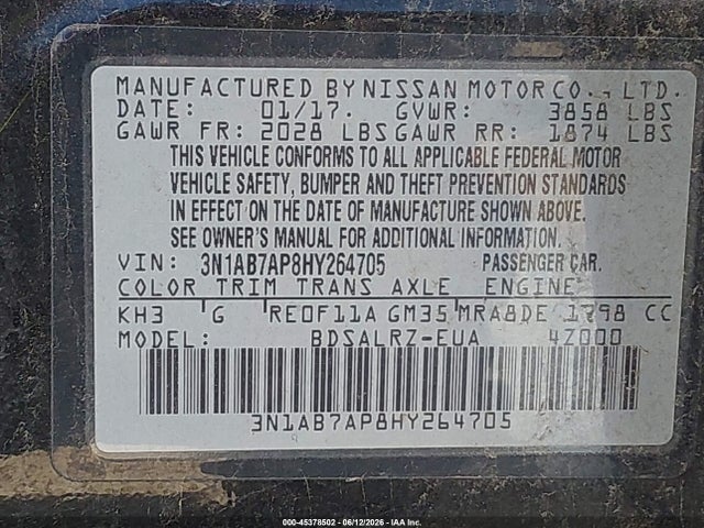 Nissan Sentra Sr
