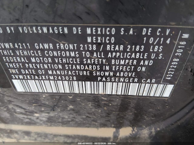 Volkswagen Jetta 2.0l S
