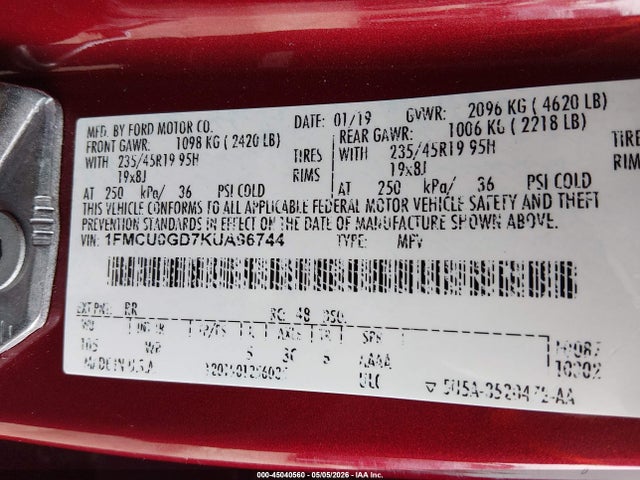 Ford Escape Se