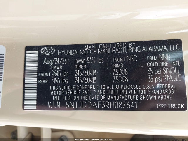 Hyundai SANTA CRUZ Xrt