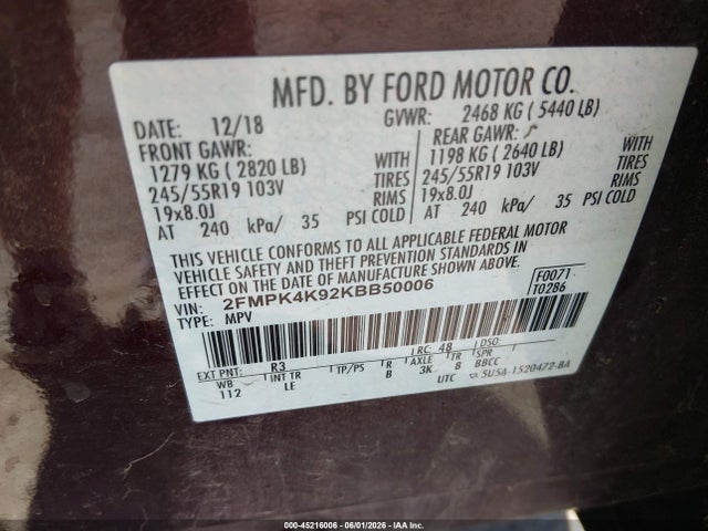 Ford Edge Titanium