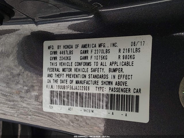 Acura TLX Tech Pkg