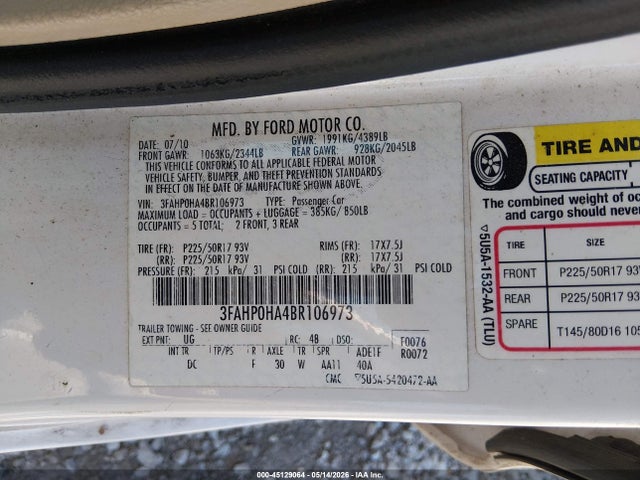 Ford Fusion Se