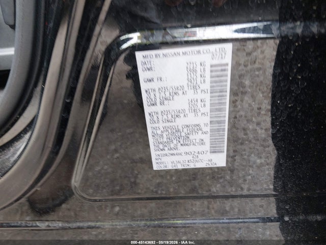Nissan Pathfinder Platinum