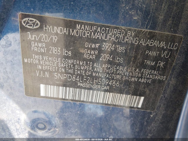 Hyundai ELANTRA Sel