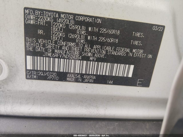 Toyota RAV4 Xse