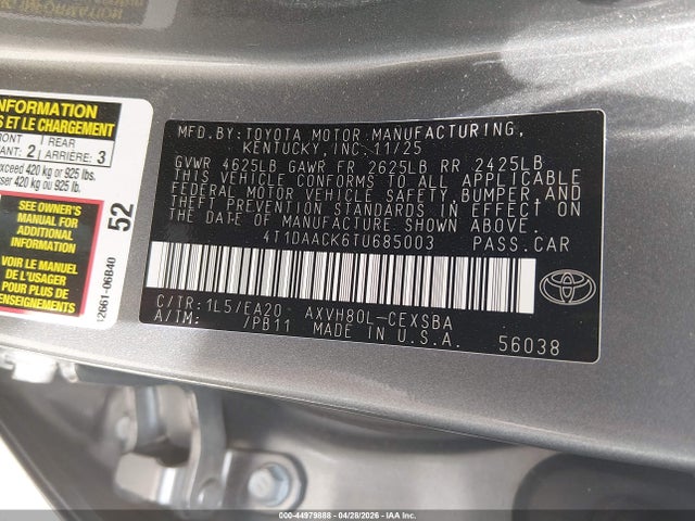 Toyota Camry Se