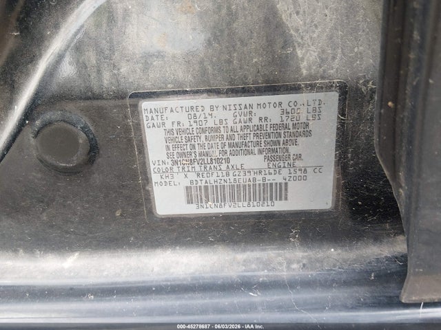 Nissan Versa Sr Xtronic Cvt
