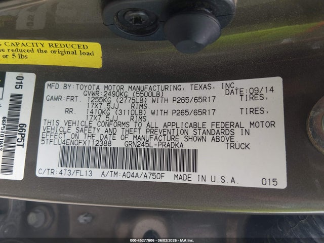 Toyota Tacoma Base V6