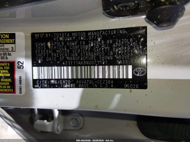 Toyota Camry Se