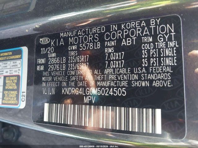 Kia Sorento S