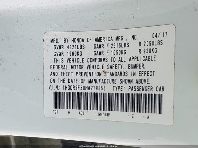 Honda Accord Sport