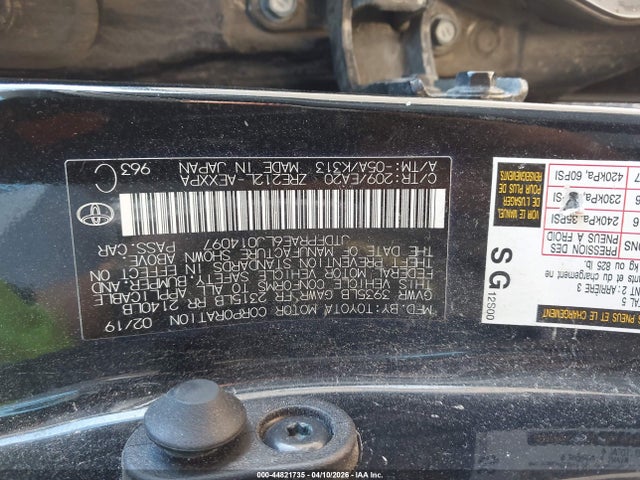 Toyota Corolla Xle