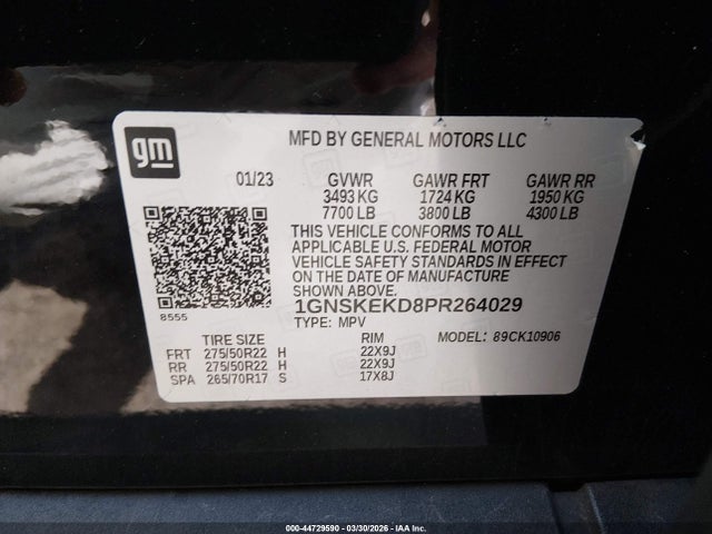 Chevrolet Suburban 4wd Rst