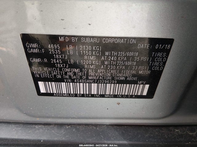 Subaru Outback 2.5i Limited