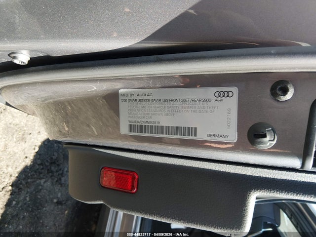 Audi A6 Premium Plus 45 Tfsi Quattro S Tronic