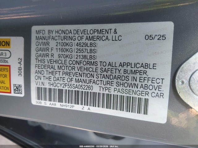 Honda Accord Sport